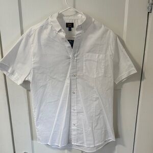 Lee Men's Classic White Button-Down Shirt